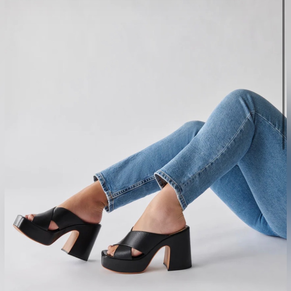 Dolce Vita Wonder Heels in Onyx- Sz 8.5